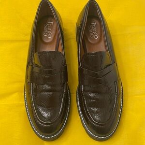 Beautiful Black cherry/brown wine Loafers